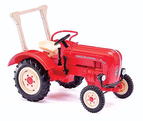 Busch 50004 1957 Porsche Junior K Farm Tractor - Assembled