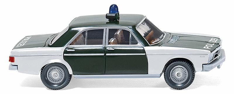 Wiking 86432 Audi 100 Sedan Police Car