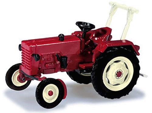 Herpa 159333 HO Mc Cormick D326 Farm Tractor, Assembled in Red