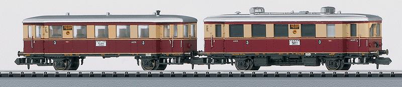 Trix 12388 N Class VT 135 & VB 140 Diesel Railcar Train DCC Equipped