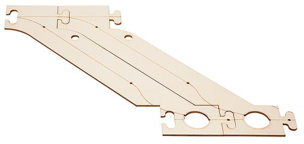 Faller 161943 Car System Laser-Street Section (Less Guide Wire) - Kit