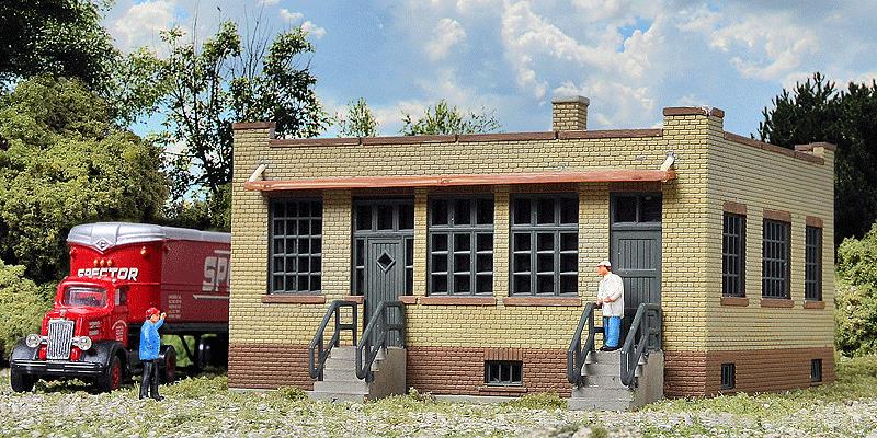 Walthers 933-3834 N Industrial Office Building Kit