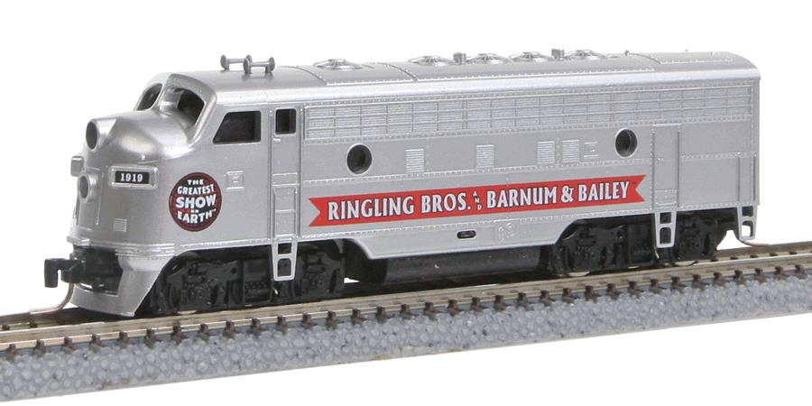 Micro-Trains 98001522 Z Ringling Bros. and Barnum & Bailey EMD F7A Std. DC #1907