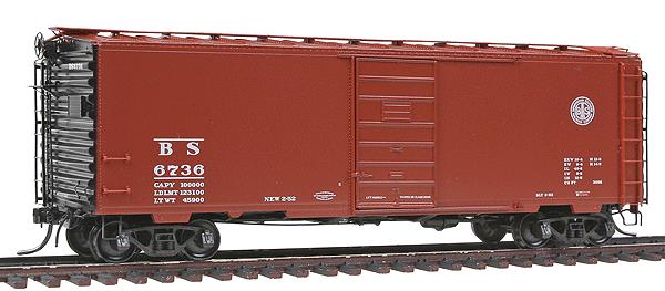 Kadee 4316 HO Birmingham Southern PS-1 40' Boxcar with 6' Door