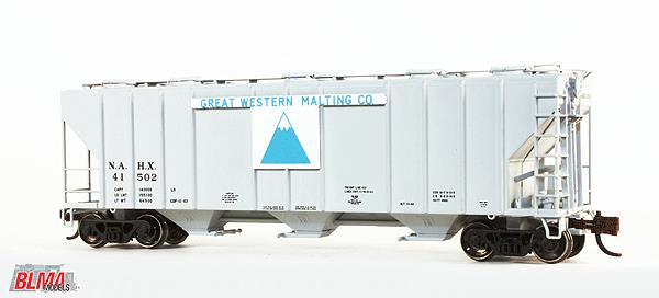 Pullman-Standard PS-2CD 4000 Cubic Foot Covered Hopper - Ready to Run