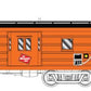 Fox Valley Models 91015 N MILW High-Window Rib-Side Caboose w/Oil Door #991825