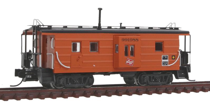 Fox Valley Models 91018 N MILW Low-Window Rib-Side Caboose w/Oil Door #991988
