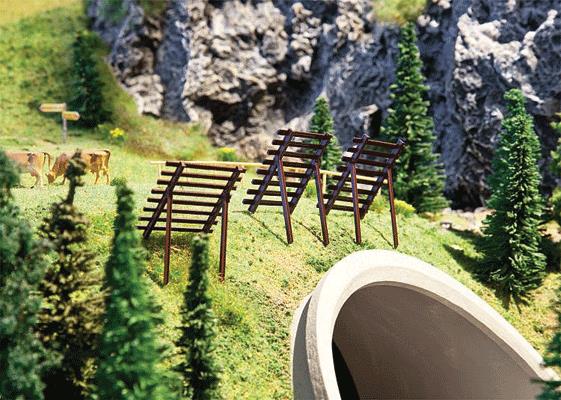 Faller 180436 HO Avalanche Barrier/Snow Fence Kit