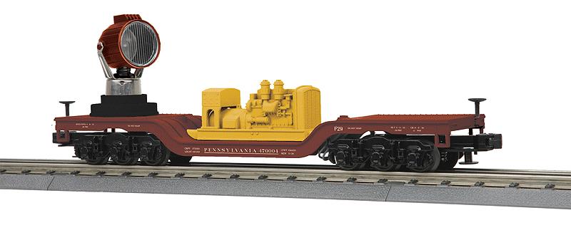 Searchlight Car - 3-Rail - Ready to Run - RailKing(R)
