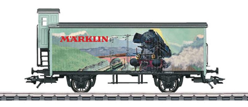Marklin 48313 HO Marklin Wood Boxcar with Brakeman's Cab
