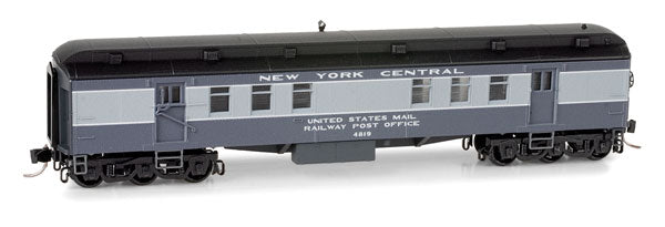 Micro-Trains 14000130 N New York Central 60' RPO Heavyweight Passenger Car #4819