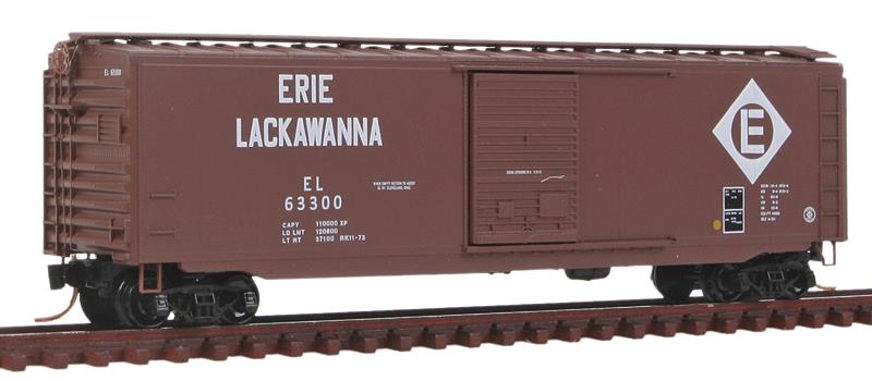 Micro-Trains 03100460 N Erie Lackawanna 50' Standard Single Door Boxcar #63300
