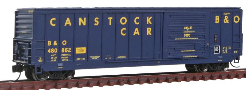 Fox Valley Models 81904 N Baltimore & Ohio RTR 50' Canstock Boxcar #480862