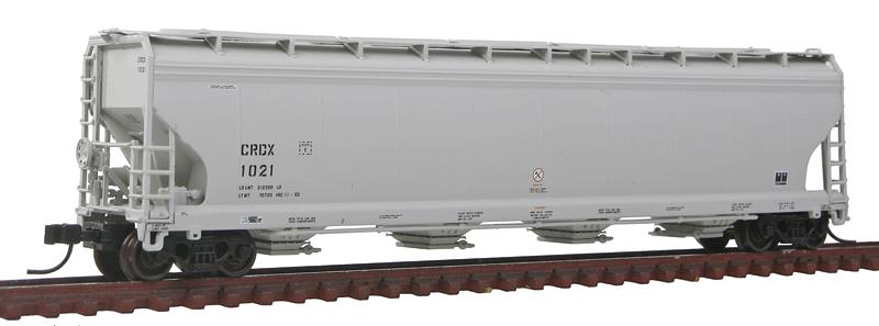 Atlas 50001480 ACF 5701 Centerflow Grain Hopper - Ready to Run - Master Series