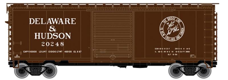 Atlas 50001318 N Scale Delaware & Hudson 40' PS-1 Boxcar #20248