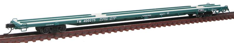 Atlas 50001378 N Texas Mexican ACF 89' 4 Intermodal Flatcar #400275