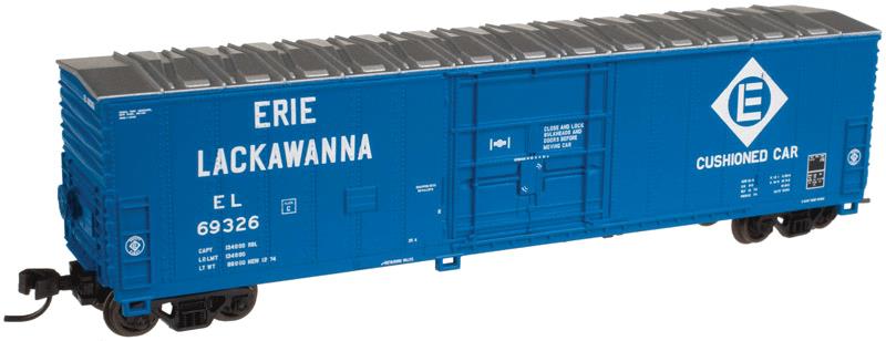 Atlas 50001350 N Scale Erie Lackawanna FGE 50' Plug Door Boxcar #69326
