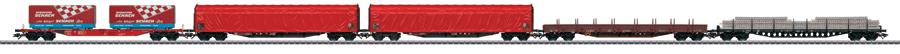 Marklin 47031 HO DB Schenker Era VI 5-Car Set - 3-Rail -Ready to Run