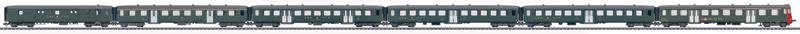 Swiss Lightweight 6-Car Passenger Set w/Cab Car - 3-Rail - Ready to Run
