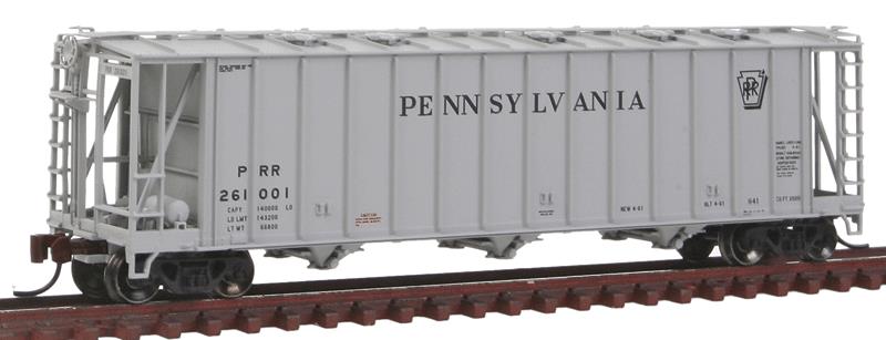 BLMA Models 16009 N Scale Pennsylvania RR Dry-Flo Covered Hopper #261001