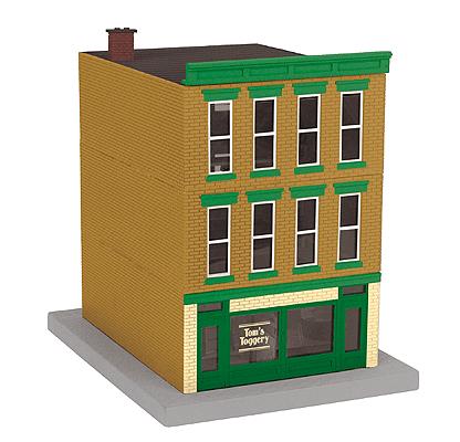 MTH 30-90486 Tom's Toggery 3-Story City Building #1
