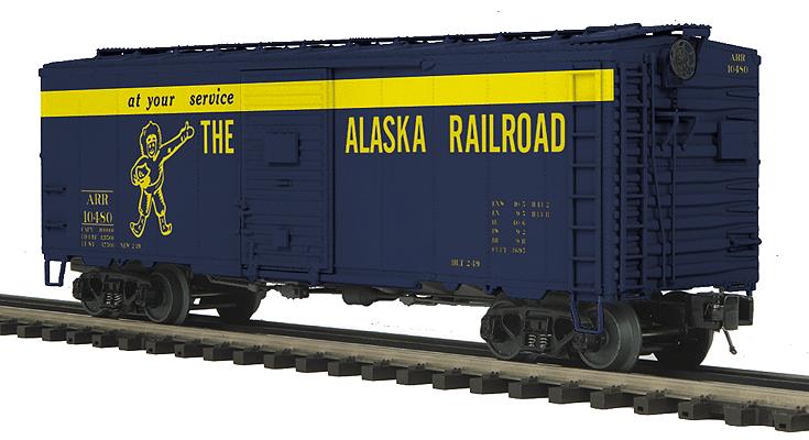 MTH 20-93627 Alaska 40' Boxcar #10480 - 3-Rail - Ready to Run - Premier