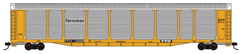 Con-Cor 14750 Tri-Level Auto Rack - Ready to Run