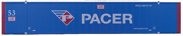 Con-Cor 0004-53030 N Pacer Hi Cube 53' Rivet-Side Container # 1 (Pack of 2)