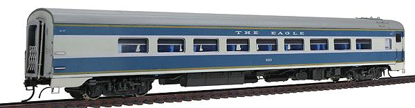 Rapido Trains 100224 HO Missouri Pacific Lighted Leg-Rest Passenger Coach #830