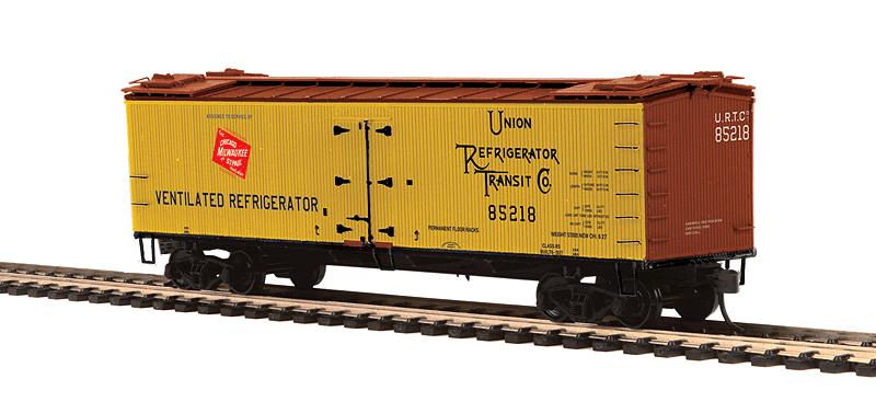 MTH 80-94042 HO Milwaukee Road URTC R40-2 Wood Reefer #85218