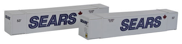 Con-Cor 0004-053032 N Sears Monon 53' Rivet-Side Container (Pack of 2)