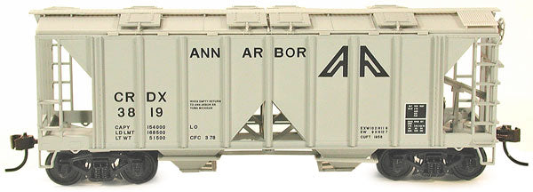 Bowser 56963 70-Ton 2-Bay Open-Side Covered Hopper Kit