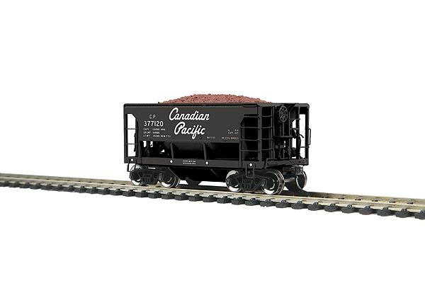 MTH 80-97031 HO Scale Canadian Pacific 70-Ton Ore Car w/Load - Ready to Run