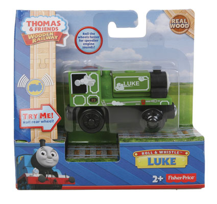 Fisher Price BDG15 Thomas & Friends™ Wooden Railway Roll & Whistle Luke