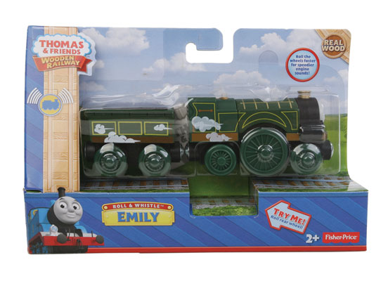 Fisher Price BDG16 Thomas & Friends™ Wooden Railway Roll & Whistle Emily