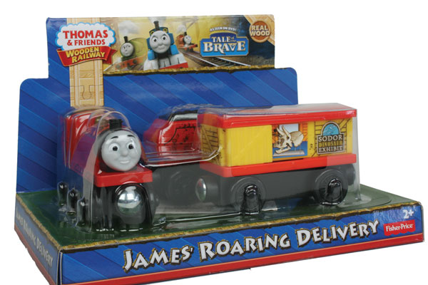 Fisher Price BDG22 Thomas & Friends™ Wooden Railway James' Roaring Delivery