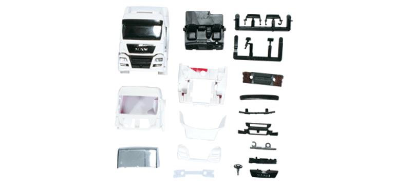 Herpa 083973 1:87 MAN TGS LX Euro 6 Cab Kit Style #1 (Pack of 2)