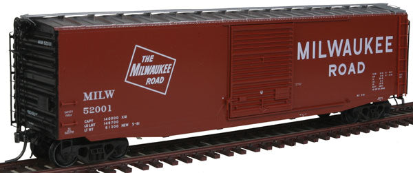 Kadee 6367 HO Milwaukee Road Pullman-Standard 50' PS-1 Boxcar #52001