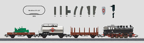Marklin 29322 Digital HO Gauge Steam Freight Starter Train Set - 3-Rail