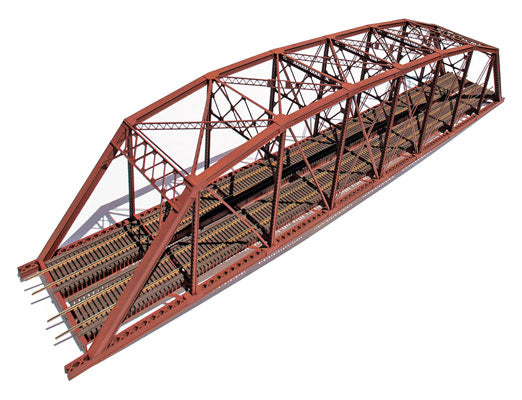 Central Valley Models 1900 HO Double-Track Heavy-Duty Laced-Truss Bridge Kit