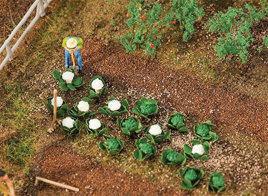 Faller 181257 HO Cabbage & Cauliflower Heads 10 of Each