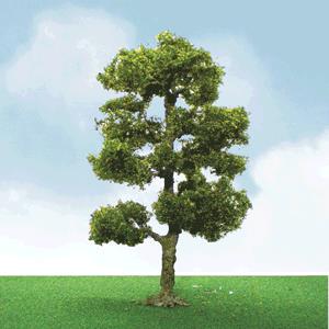 JTT Scenery Products 92206 Pro Elite Downy Birch Trees 2"-2.25" (Pack of 3)