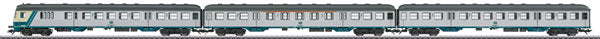 Marklin 43829 HO German Federal Railroad DB Silberling/Silver Coins 3-Car