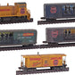 Micro-Trains 99321230 Zombie Halloween N Gauge Diesel Freight Train Set