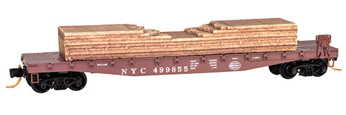 Micro-Trains 04500040 N New York Central 50' Fishbelly Side Flatcar #499855