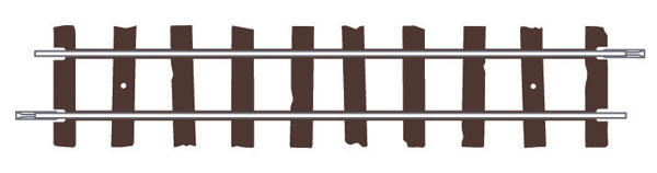 Peco ST-401 HOn30 Setrack Straight Track