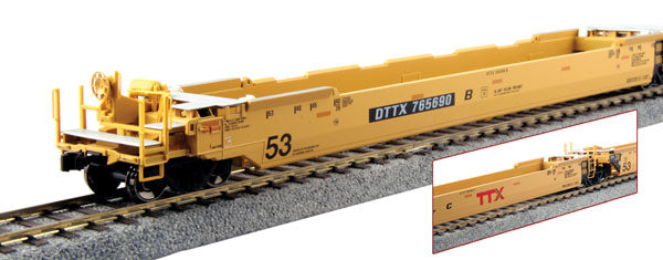 Kato 30-9042 Gunderson Maxi IV Double Stack 3 Unit Well Car Set #765690