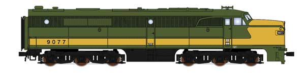 Broadway Limited 3205 N Alco PA1 with Sound& DCC Paragon2™ #9077