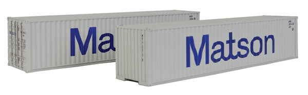 InterMountain 30263 Matson 40' Corrugated Container (Pack of 2)