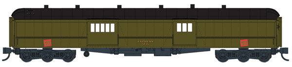 Wheels of Time 292 70' Heavyweight Baggage-Express w/Arched Roof - Ready to Run